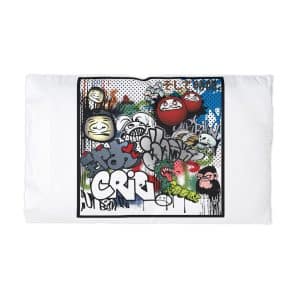 Seamless Graffiti Pattern (6) Microfiber Pillowcase