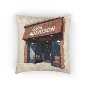 Gym Morrison V1 Woven Pillow