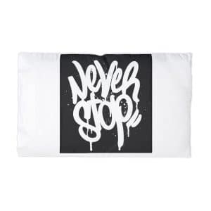 Never Stop Copia Microfiber Pillowcase