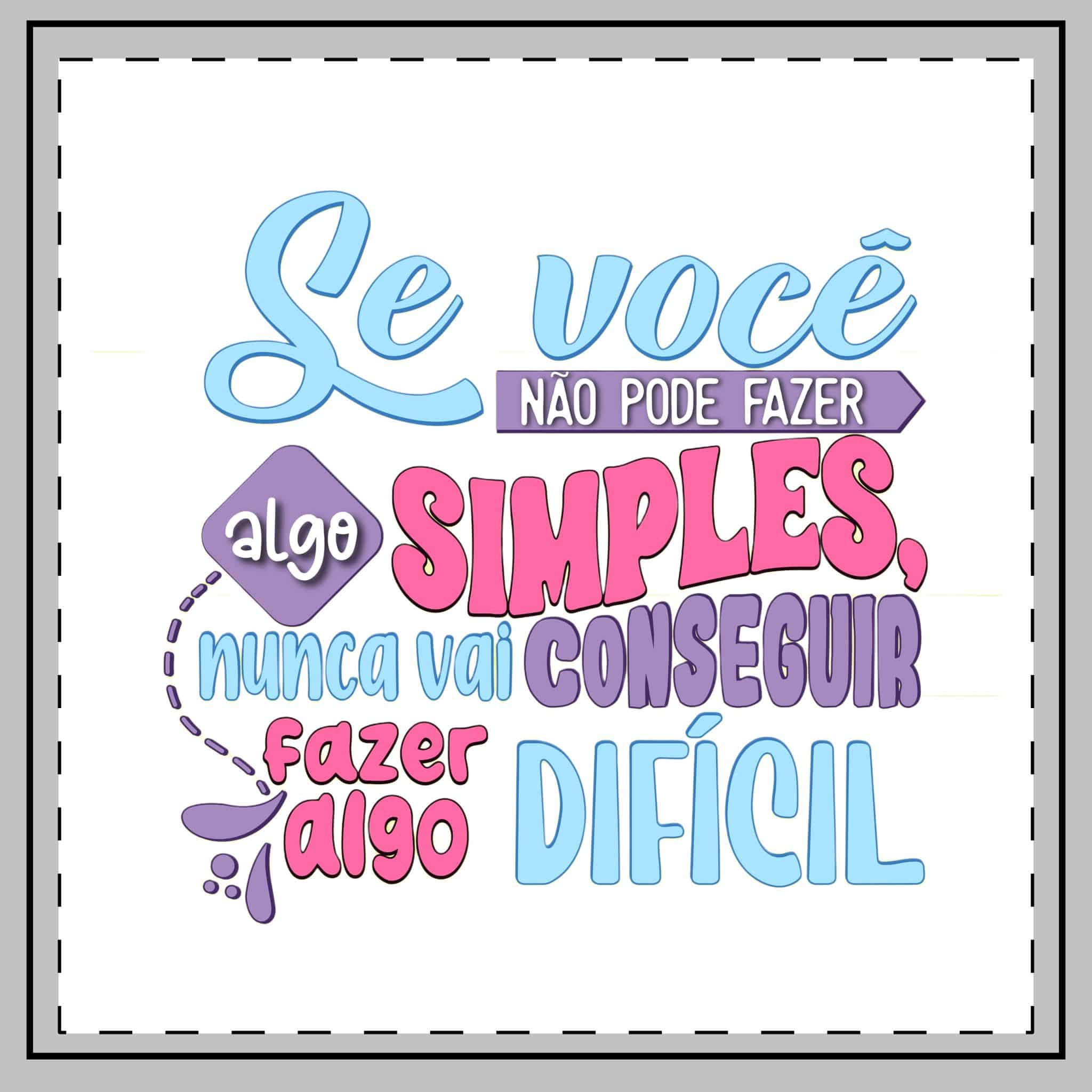 Se Voce Nao Faz Algo Simples Nao Faz Dificil Throw Pillow - Image 2