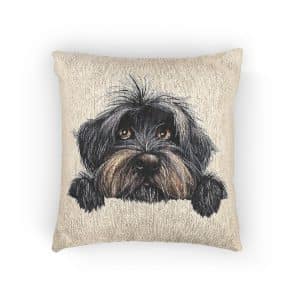 Dogs 23 Woven Pillow
