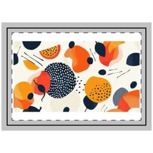 Abstract Pattern Inspired By Bowl Fruit Wallpaper Ar 169 Job Id F184df33adf744f68745a061fdc8d030 Throw Pillow