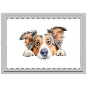 Dogs 3 Throw Pillow