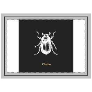 Chafer Throw Pillow
