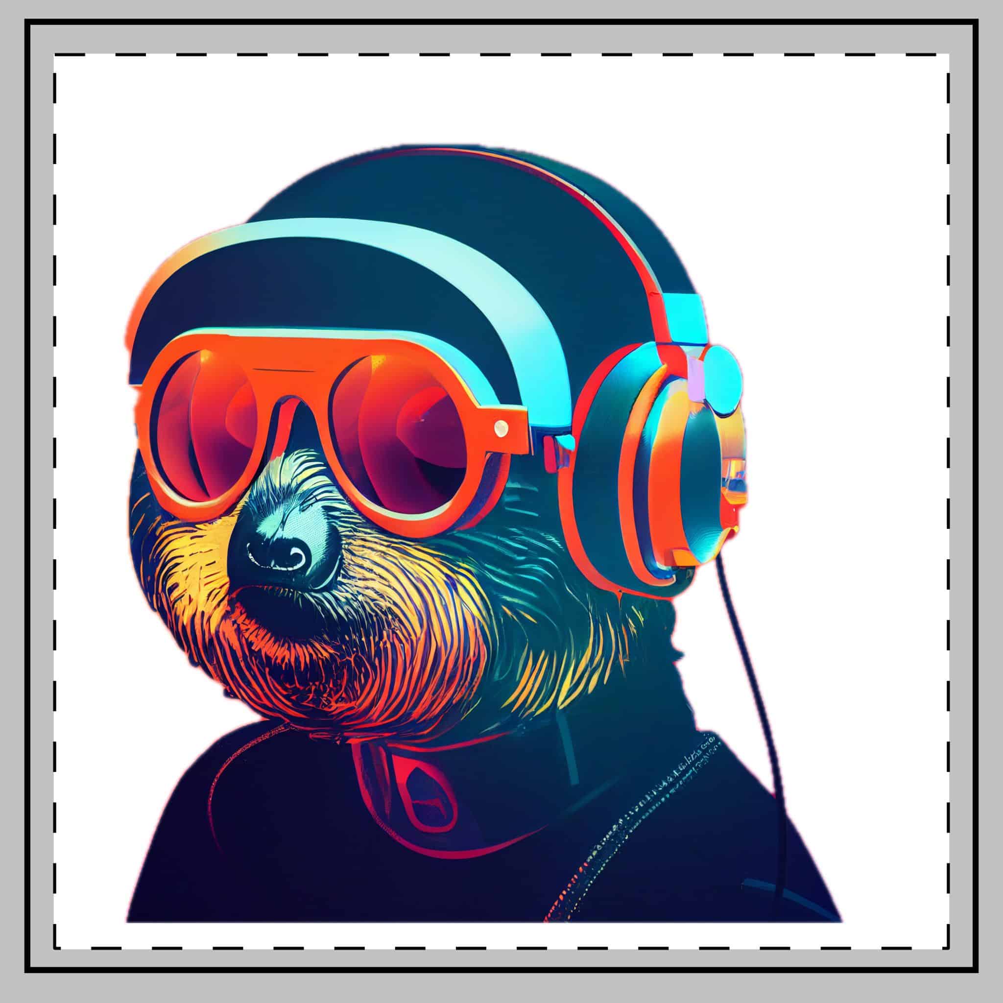 Funny Sloth Music Smiling Sloth Throw Pillow - Image 2