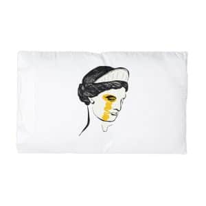 Antique Statues Goddess V1 Microfiber Pillowcase