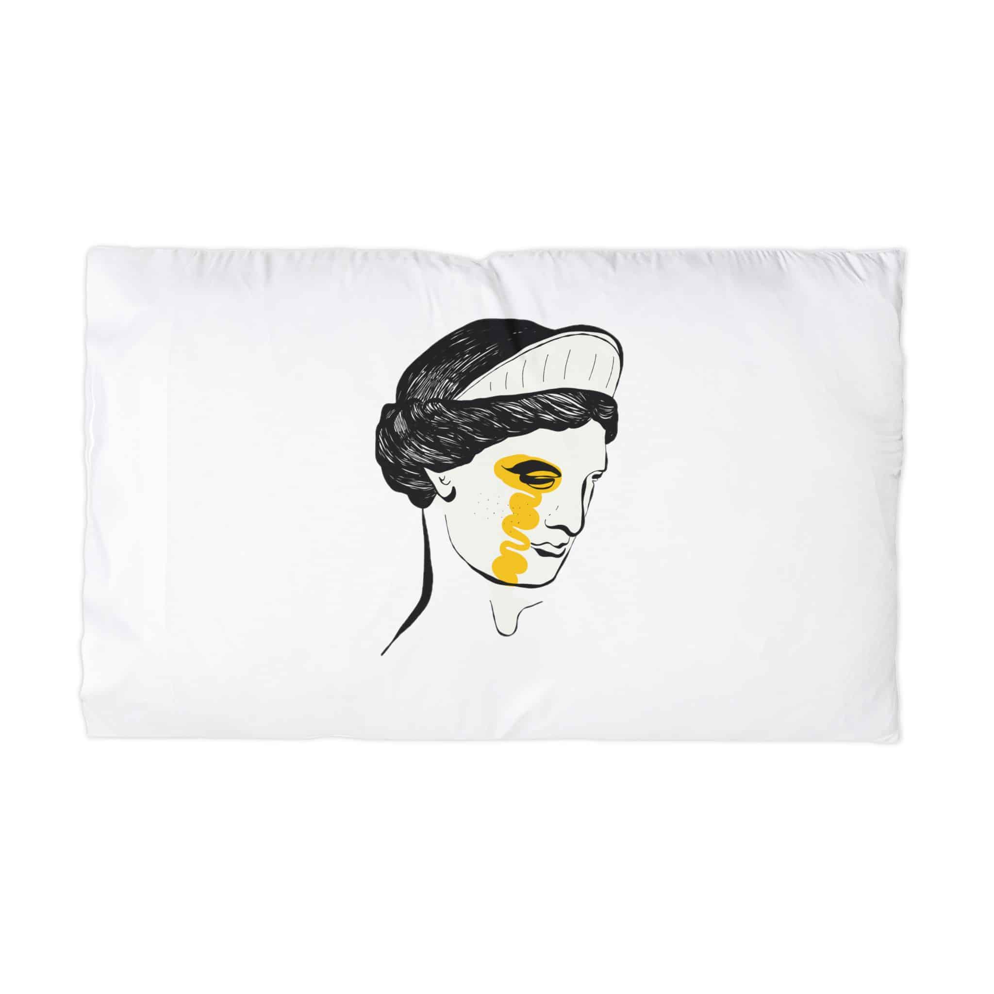 Antique Statues Goddess V1 Microfiber Pillowcase