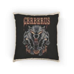 Cerberus Woven Pillow