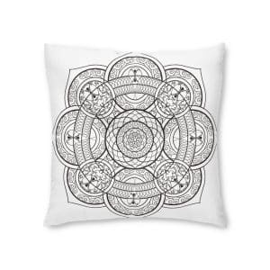 Diwali 2 B Tufted Floor Pillow Square