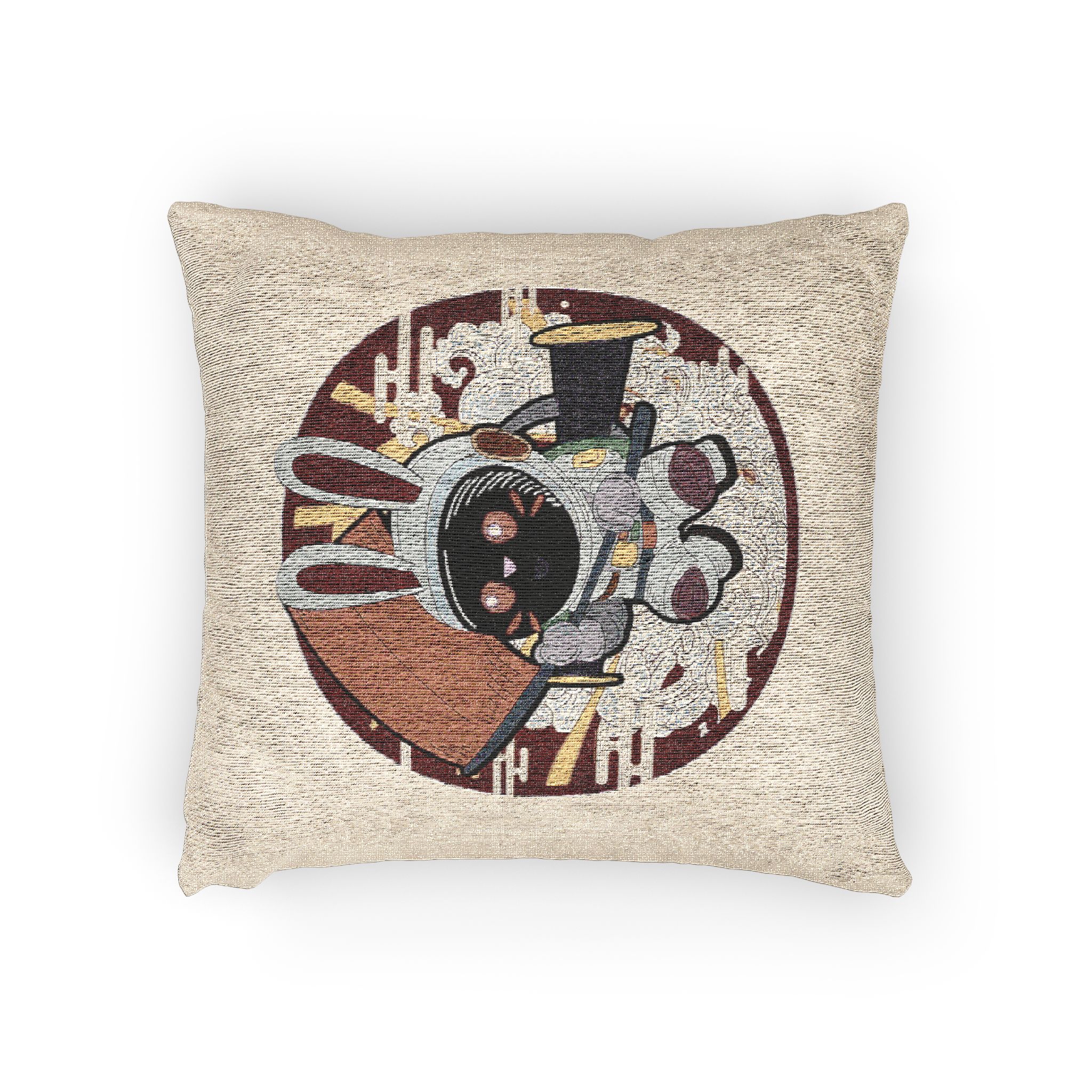 Fantasy V1 Woven Pillow - Image 2