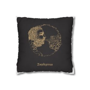Zephyrus 1 Square Poly Canvas Pillowcase