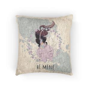 Be Mine V1 2 Woven Pillow