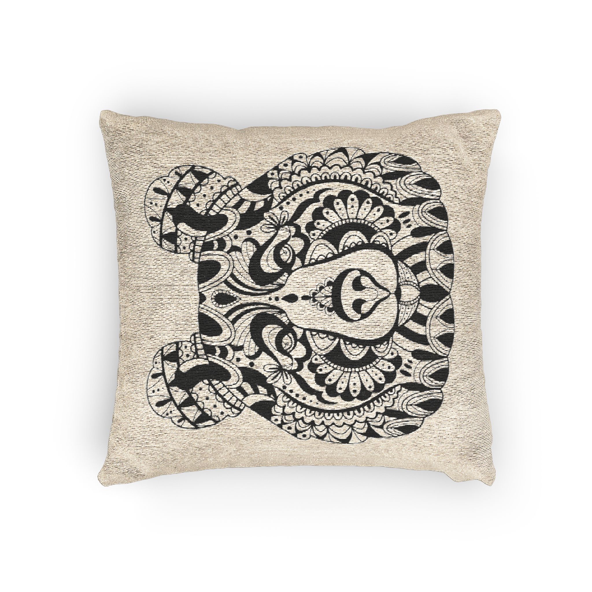 Original Design E432B5 Woven Pillow - Image 4
