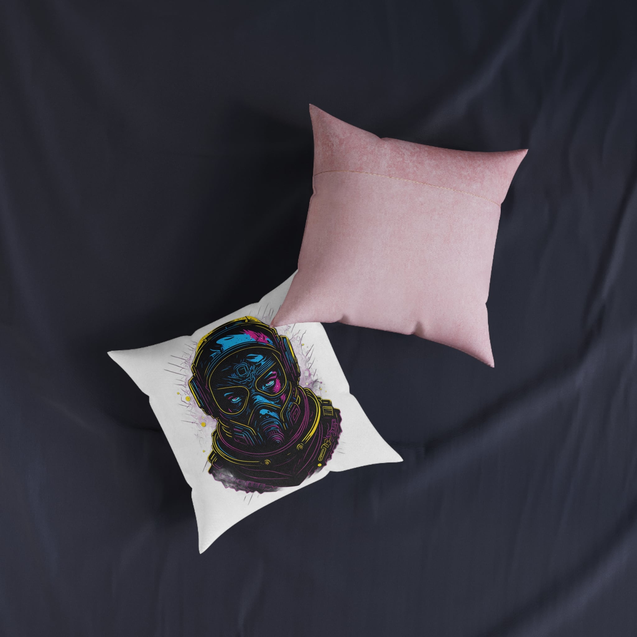 Original Design 30F5B2 Square Pillow Pink Back - Image 7