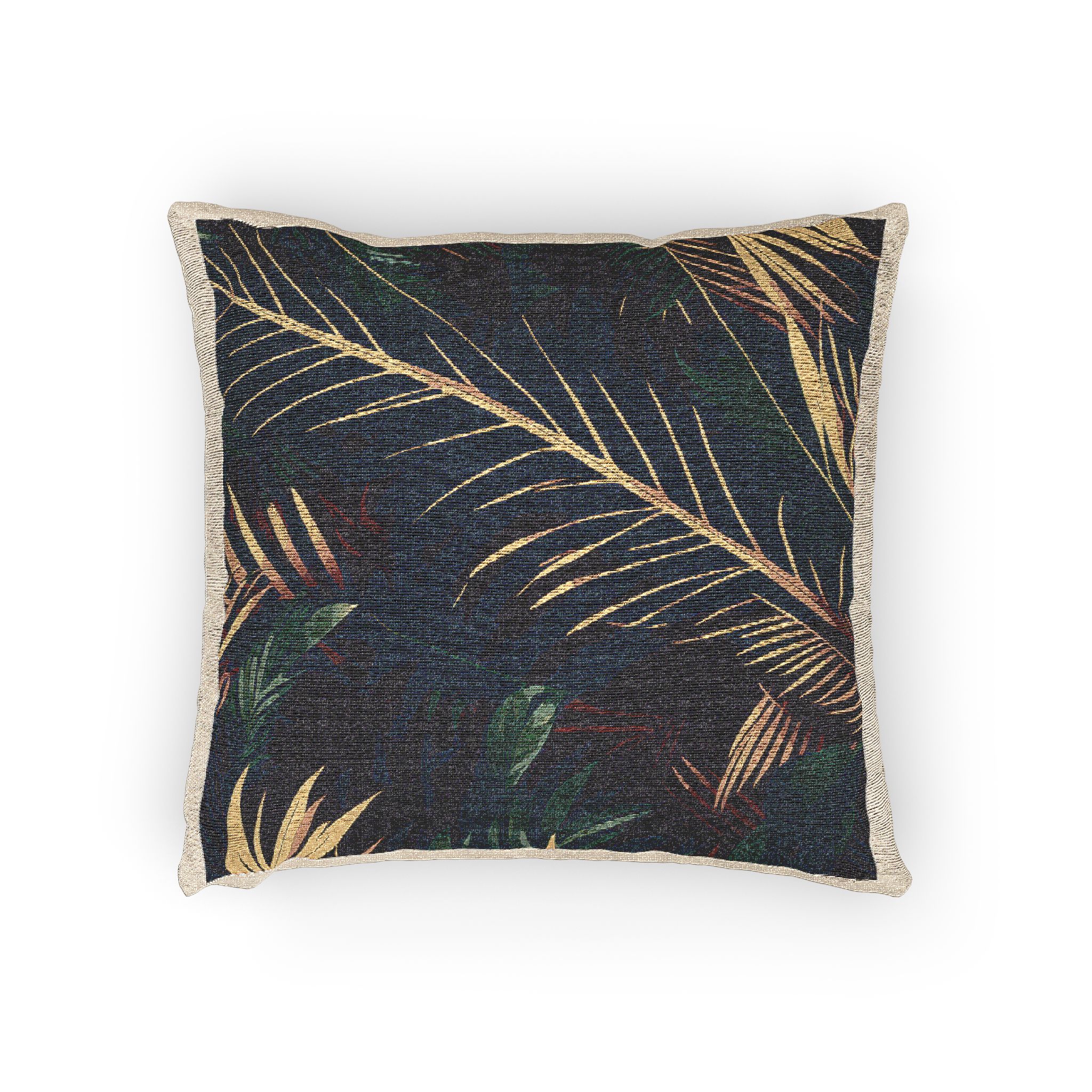 Pattern Sameless Jungle V1 Woven Pillow - Image 2