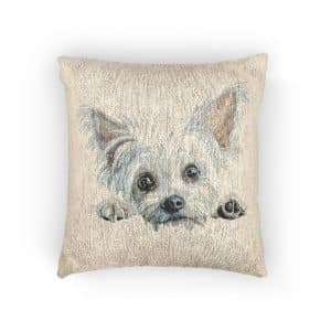 Dogs 16 Woven Pillow