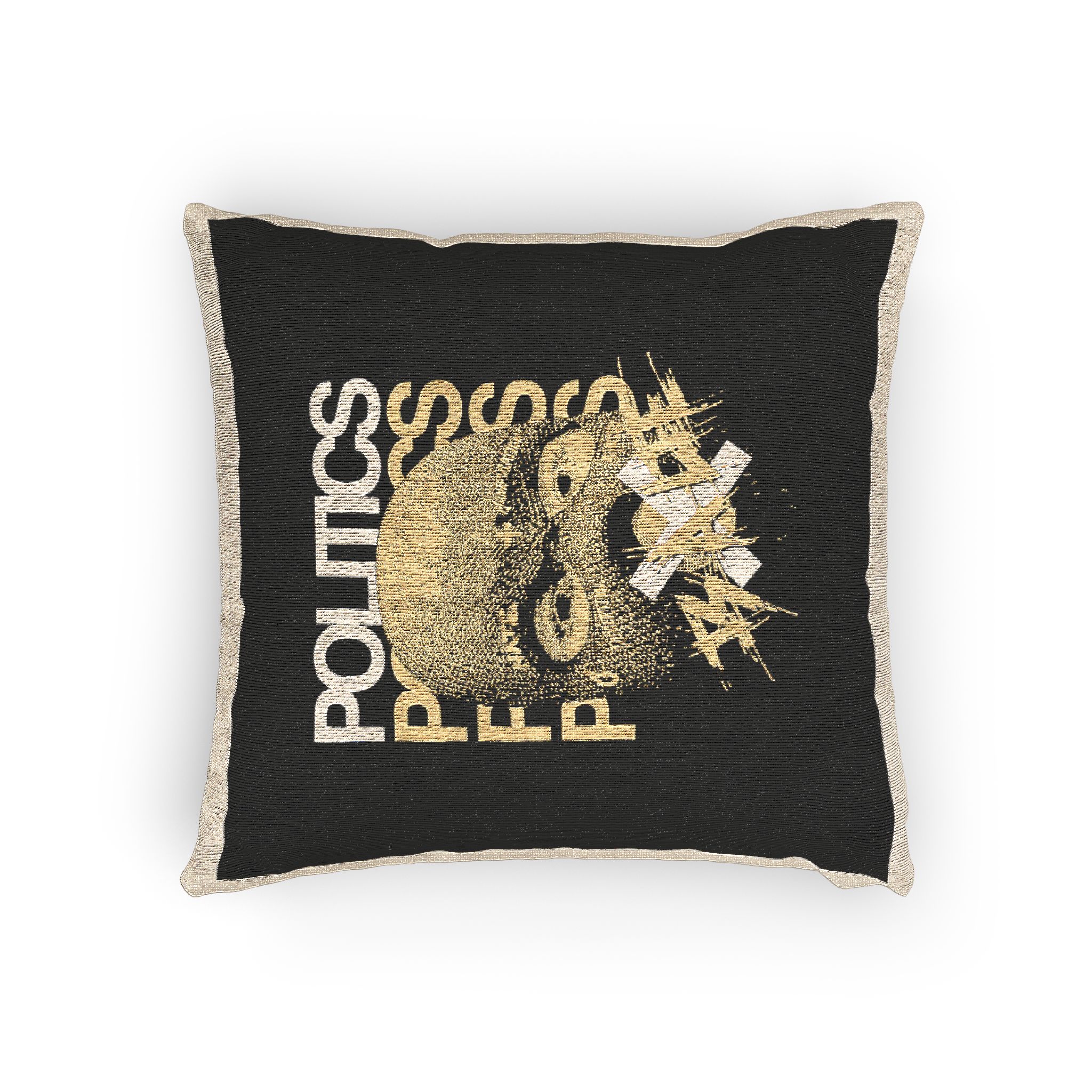 Politics Is A Lie Sinple Vintage Fashion Woven Pillow - Image 4