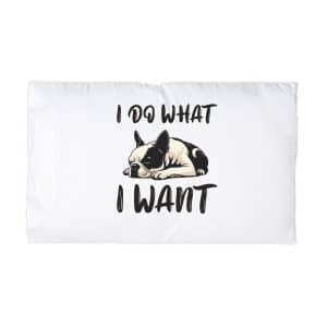 I Do What I Want Copia Microfiber Pillowcase