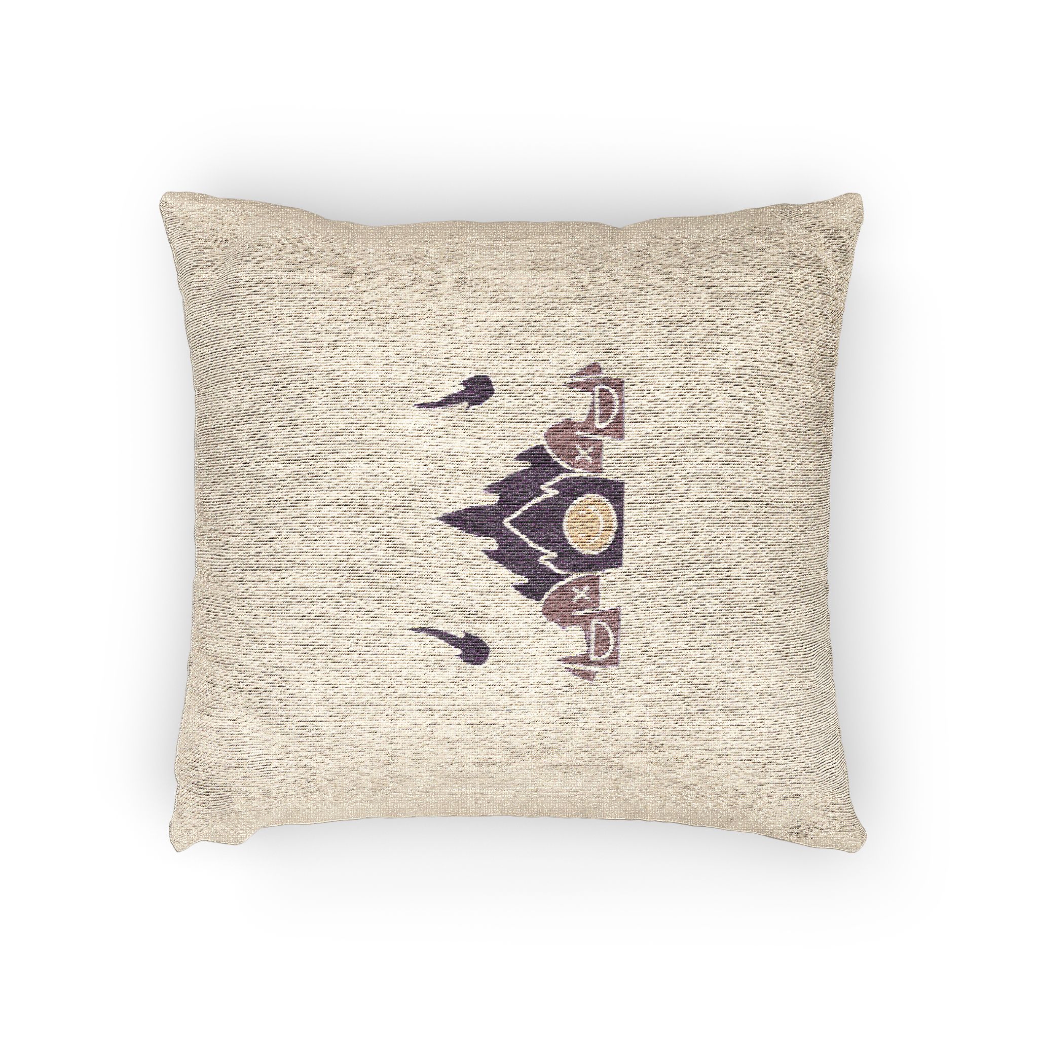 Cool Skulls Holding Wrench With Fire Illustration T Shirt Sticker Apparel Merchandise Woven Pillow - Image 2