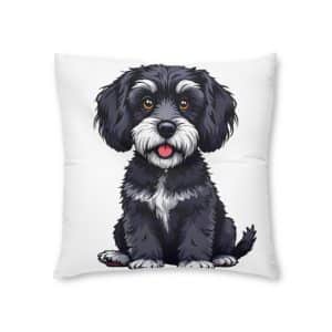 Dogs Collection 21 Tufted Floor Pillow Square