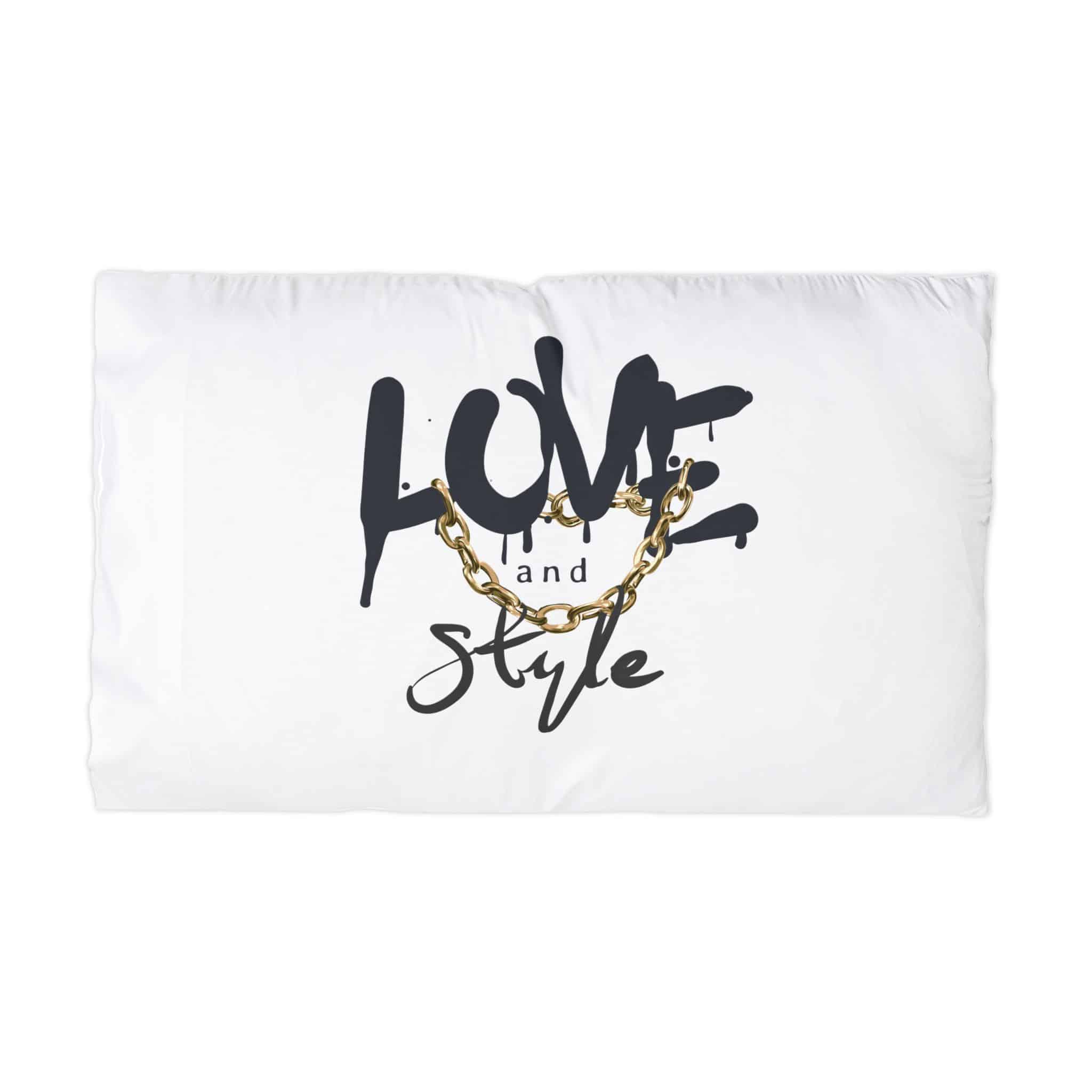 Love and Style Microfiber Pillowcase