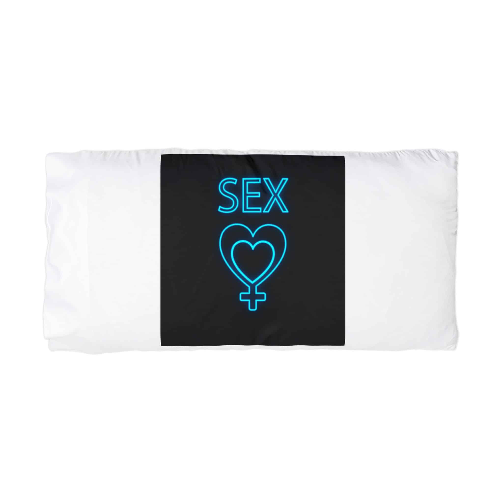 Sex Logo 2 Microfiber Pillowcase - Image 3