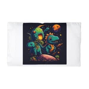 Cosmic Rex Microfiber Pillowcase