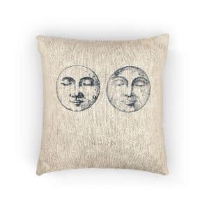 Moon 1 Woven Pillow