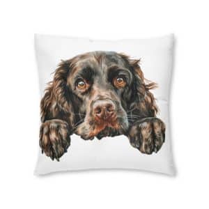 Dogs 22 Tufted Floor Pillow Square