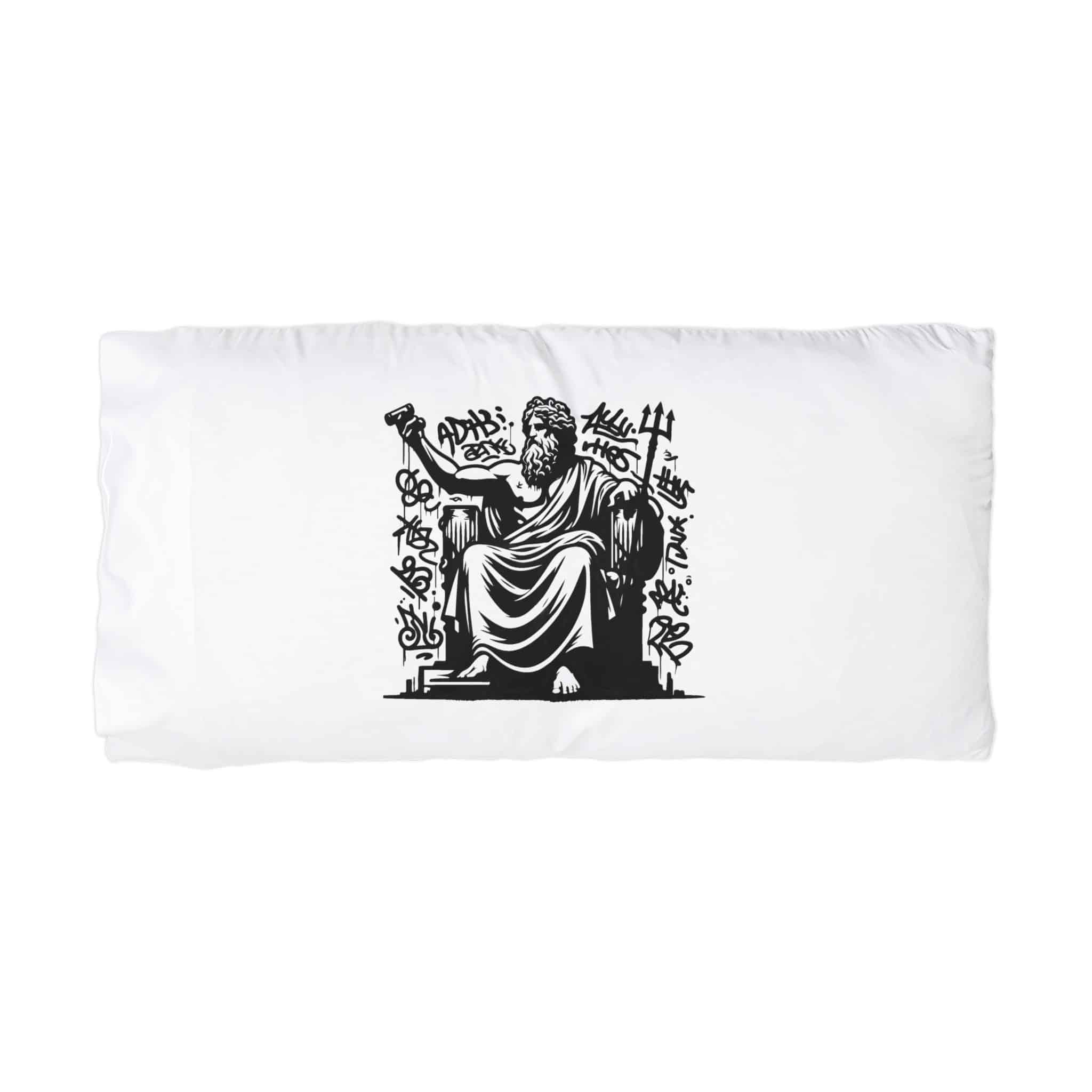 Zeus Deity Mythology Microfiber Pillowcase - Image 3