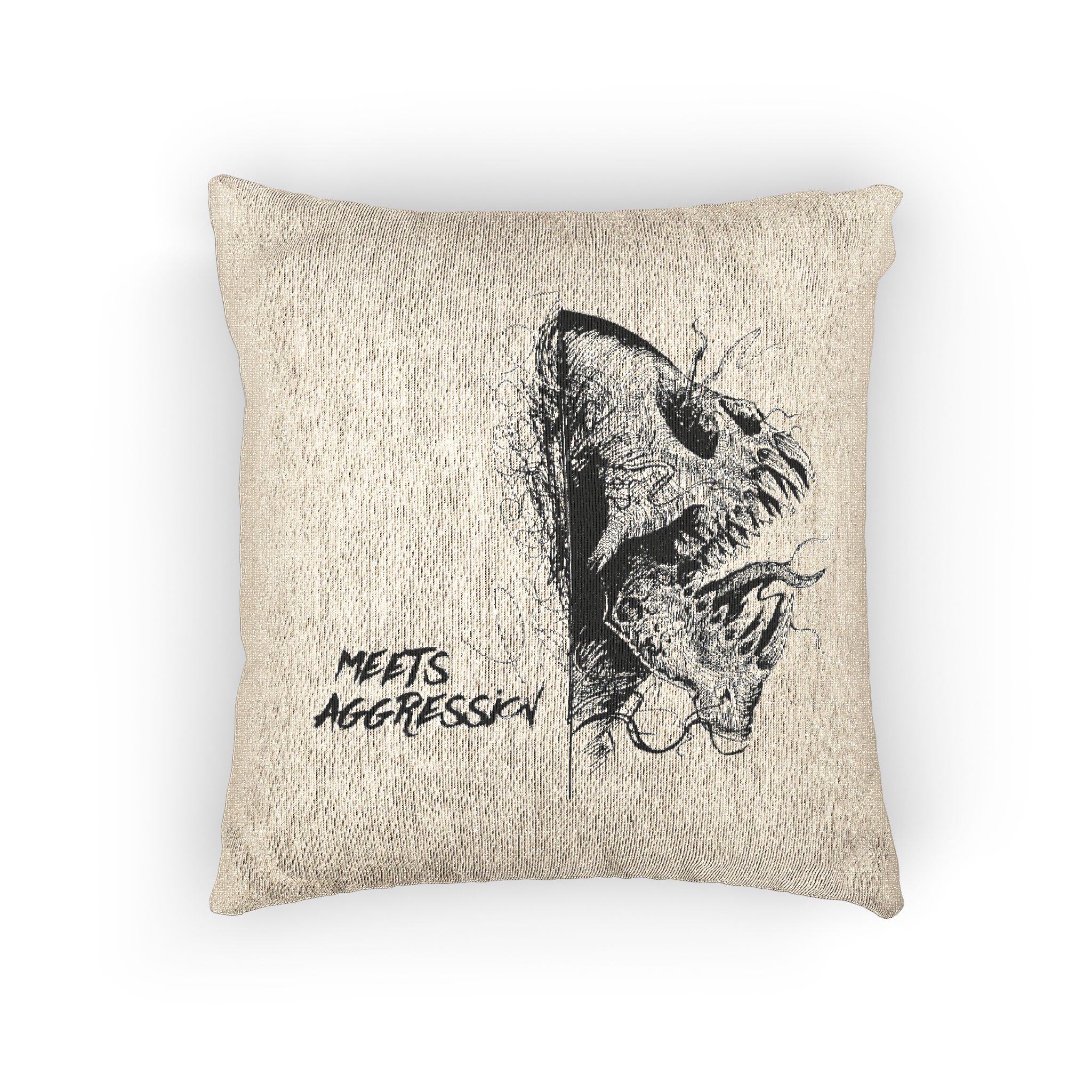 Original Design 9ABD9D Woven Pillow - Image 3
