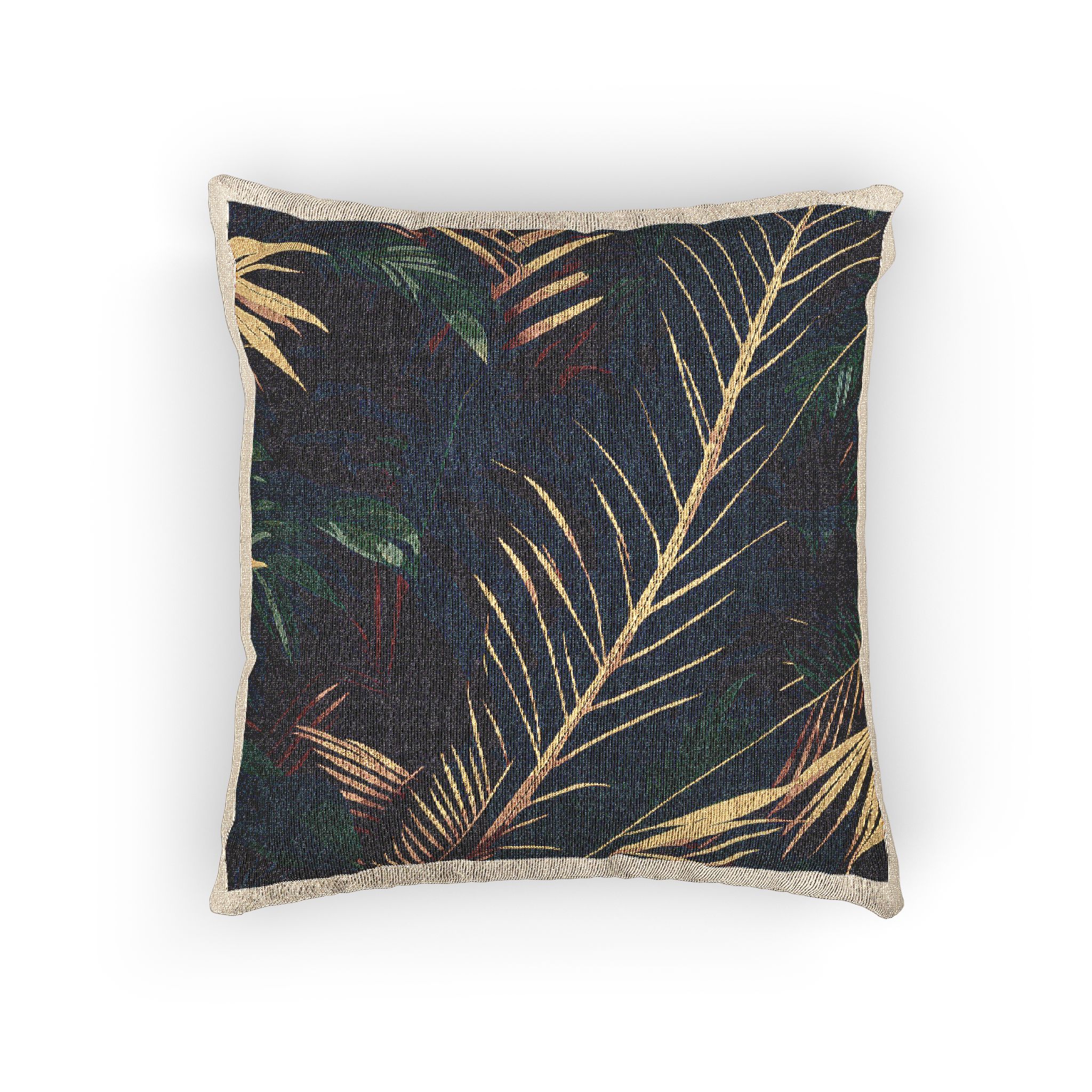 Pattern Sameless Jungle V1 Woven Pillow - Image 3