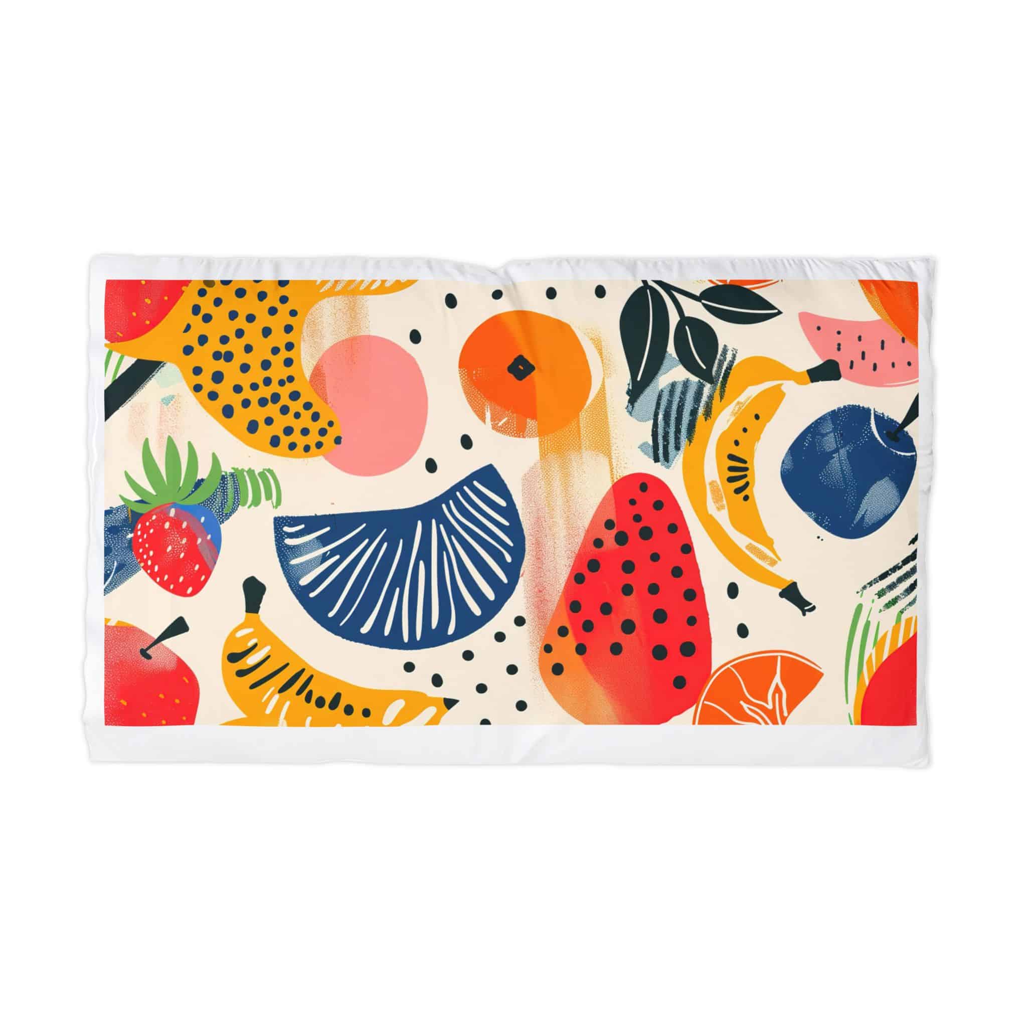 Abstract Pattern Inspired By Bowl Fruit Wallpaper Ar 169 Job Id 36539a9249a74486ae7436b423fff0b3 Microfiber Pillowcase
