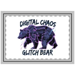 Bear Wearing Jacket (1) Throw Pillow