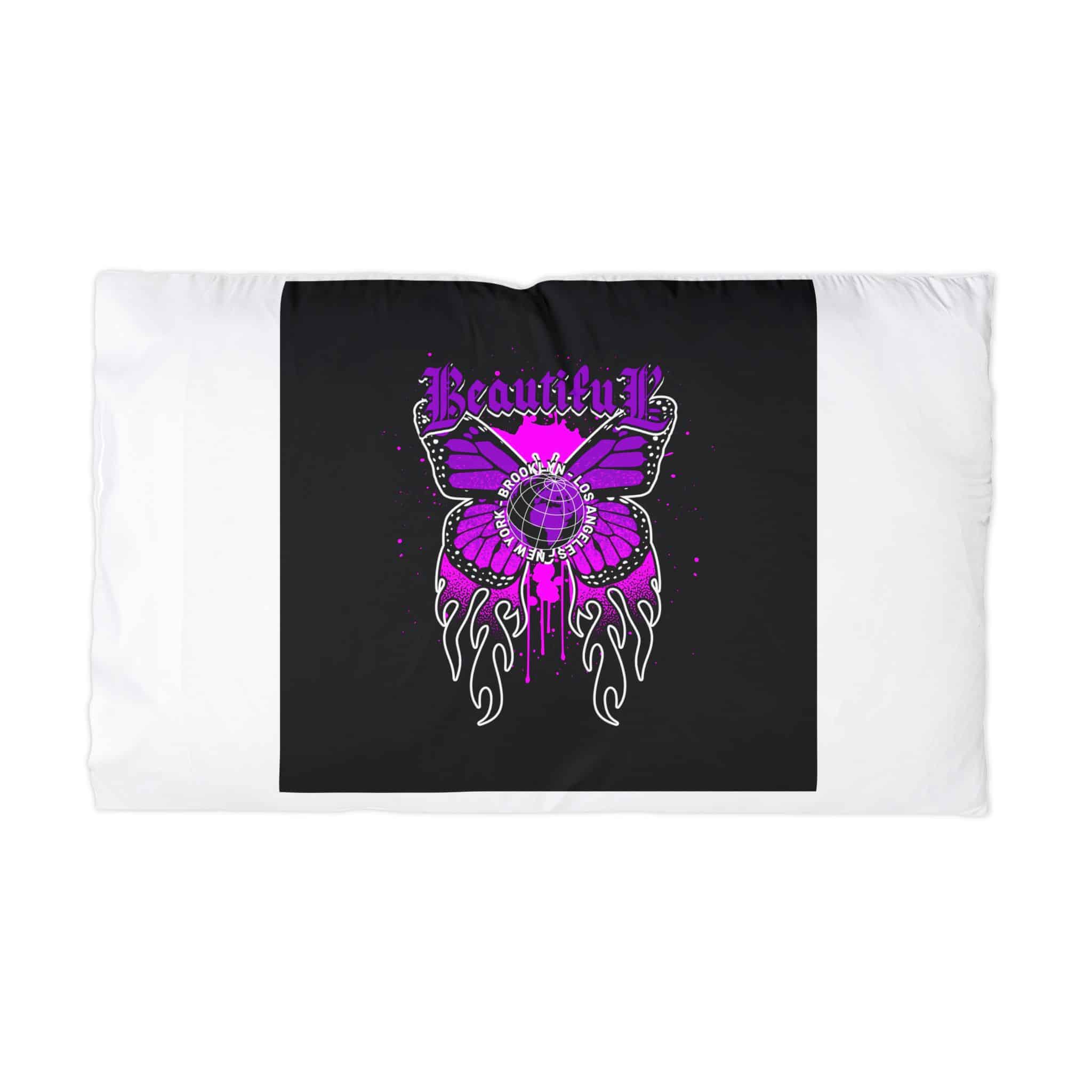 Beautiful Butterfly Street Style Vintage Fashion Microfiber Pillowcase