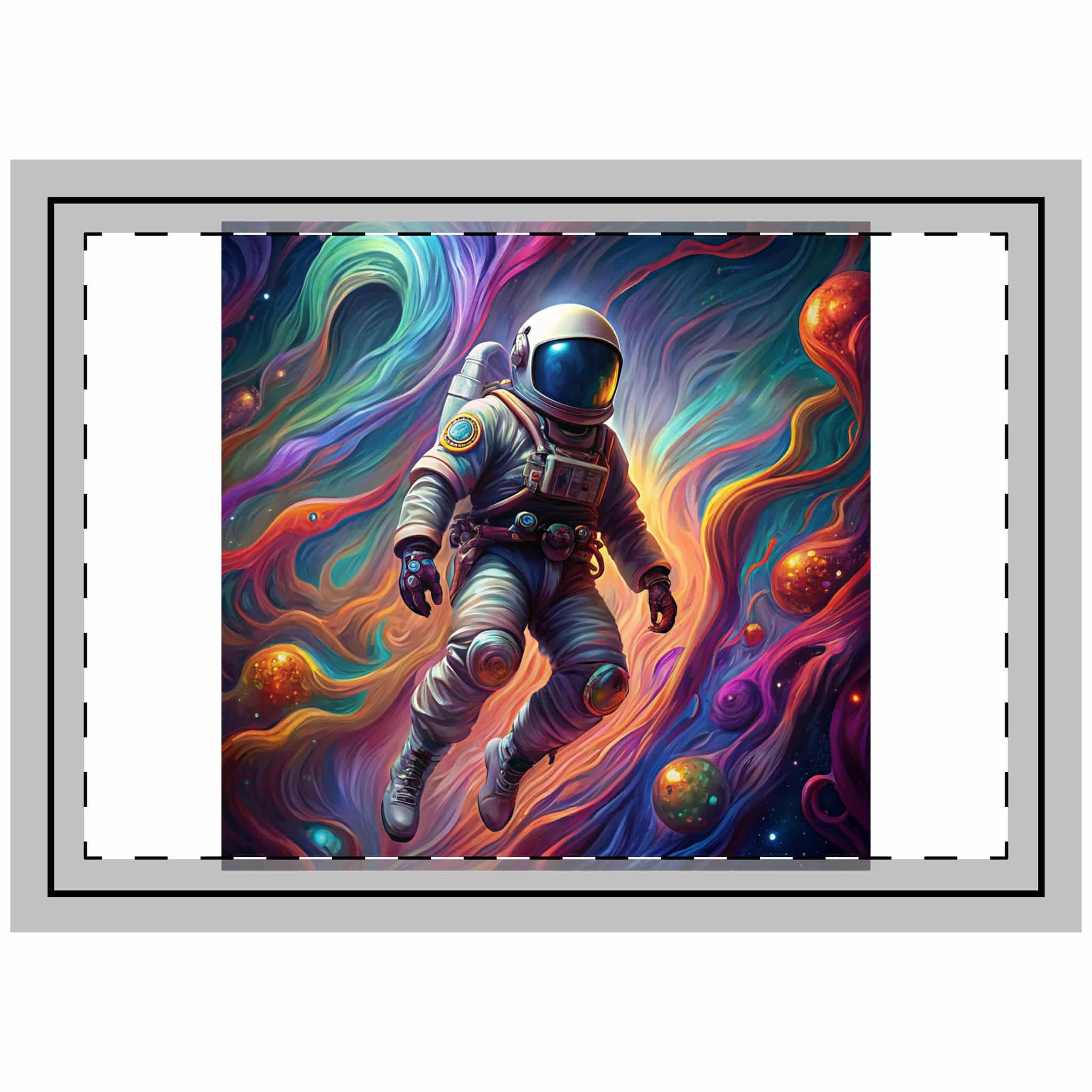 Astronaut V1 3 Throw Pillow