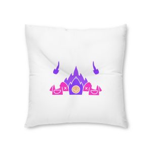 Cool Skulls Holding Wrench With Fire Illustration T Shirt Sticker Apparel Merchandise Tufted Floor Pillow Square