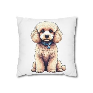 Dogs Collection 18 Square Poly Canvas Pillowcase
