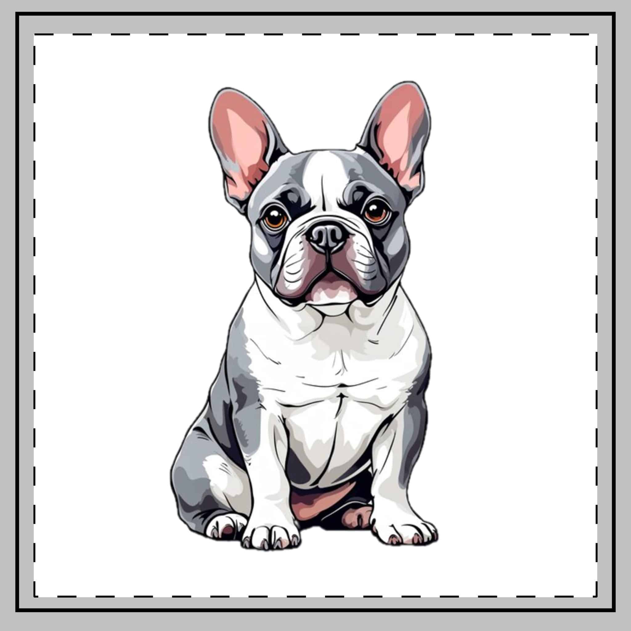 Dogs Collection 24 Throw Pillow - Image 2