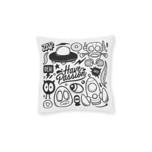 Original Design 748EEA Square Pillow Pink Back