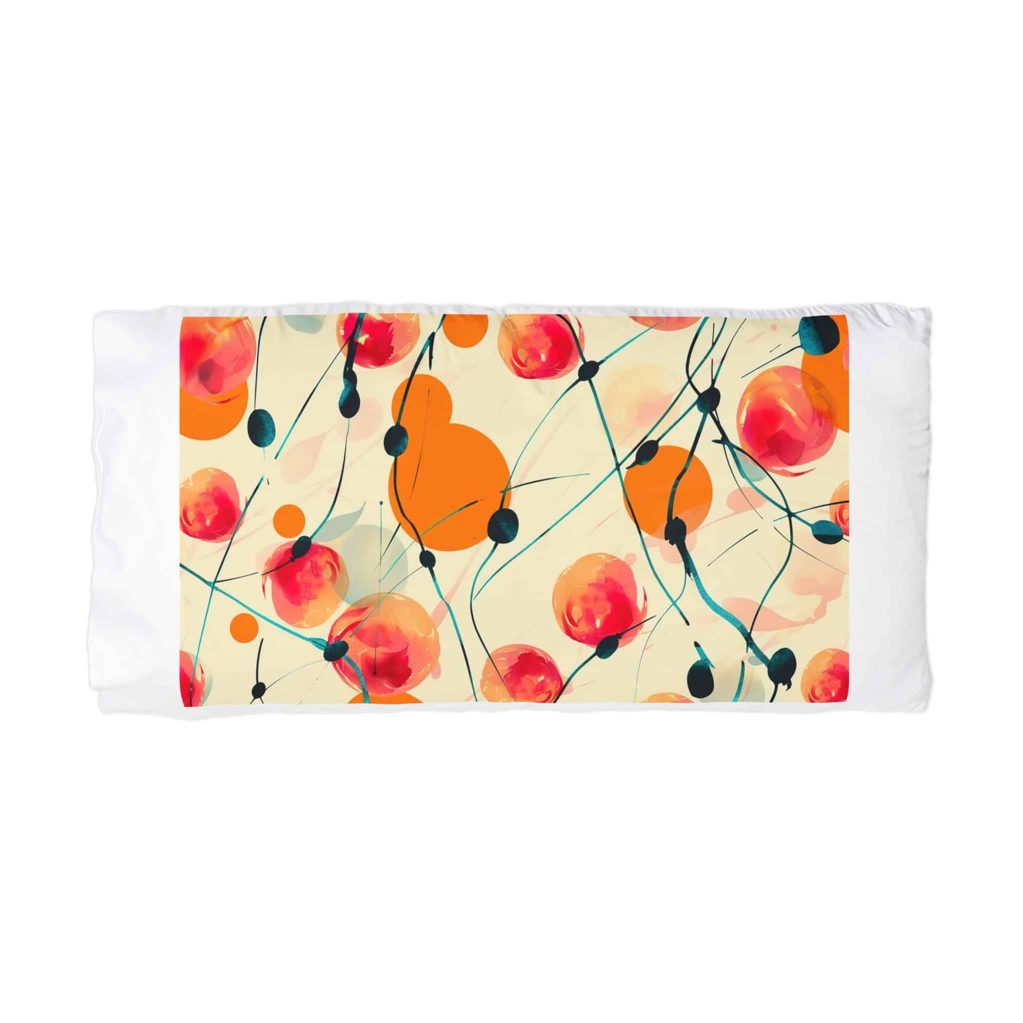 Abstract Pattern Inspired By Bowl Fruit Wallpaper Ar 169 Job Id 192efbd393bf467bae895eb55c5402f4 Microfiber Pillowcase - Image 3