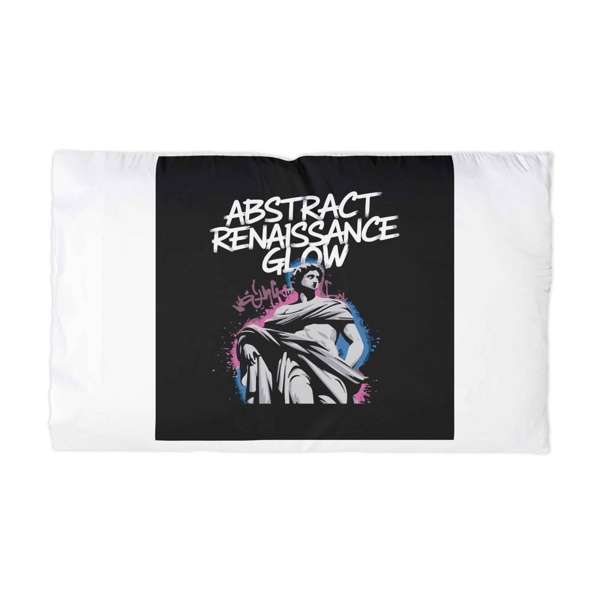 Statue T Shirt Design (2) Microfiber Pillowcase