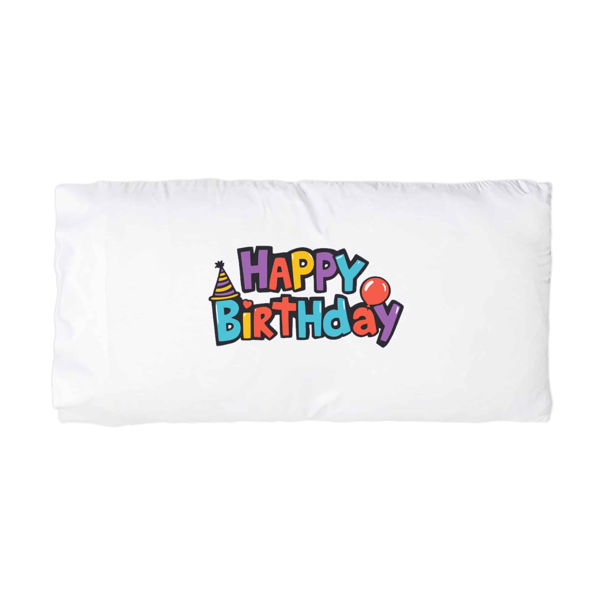Happy Birthday V3 Microfiber Pillowcase - Image 3