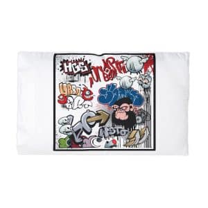 Seamless Graffiti Pattern (1) 1 Microfiber Pillowcase