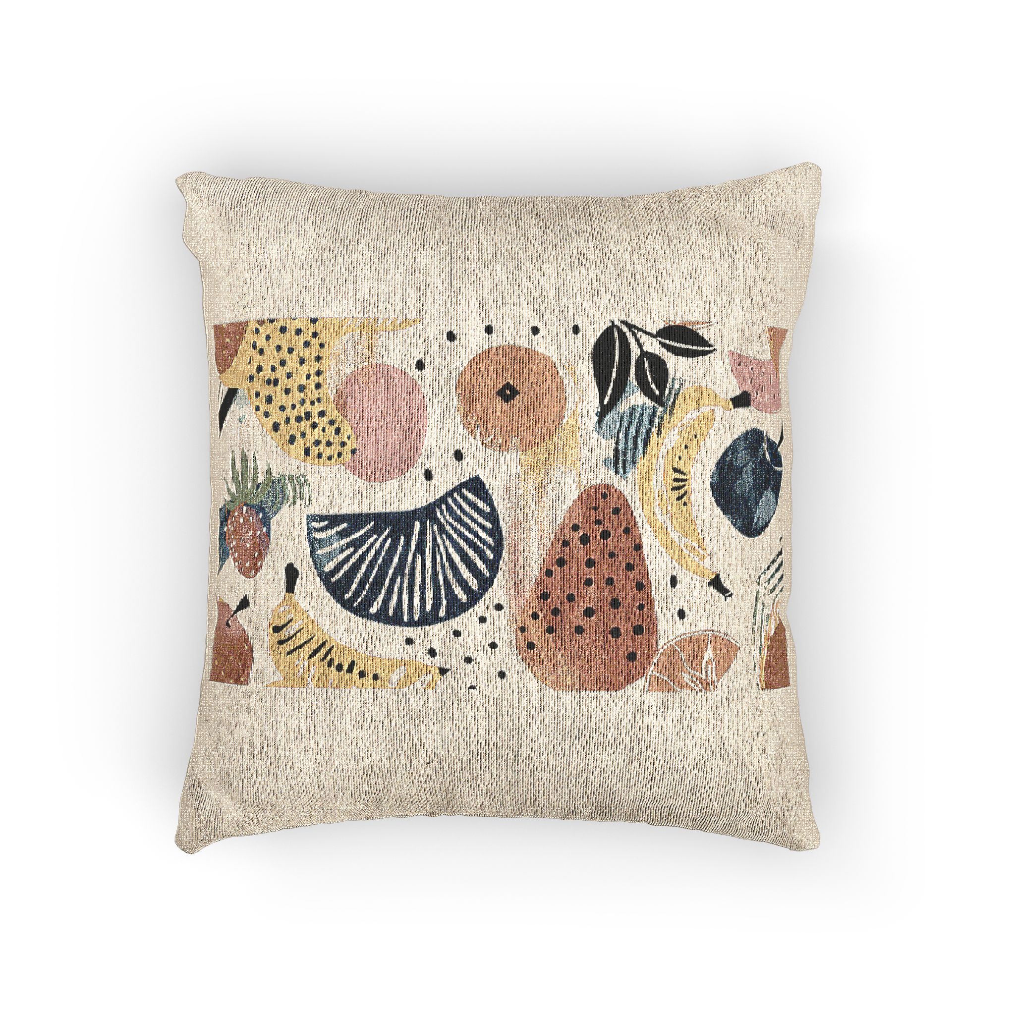 Abstract Pattern Inspired By Bowl Fruit Wallpaper Ar 169 Job Id 36539a9249a74486ae7436b423fff0b3 Woven Pillow