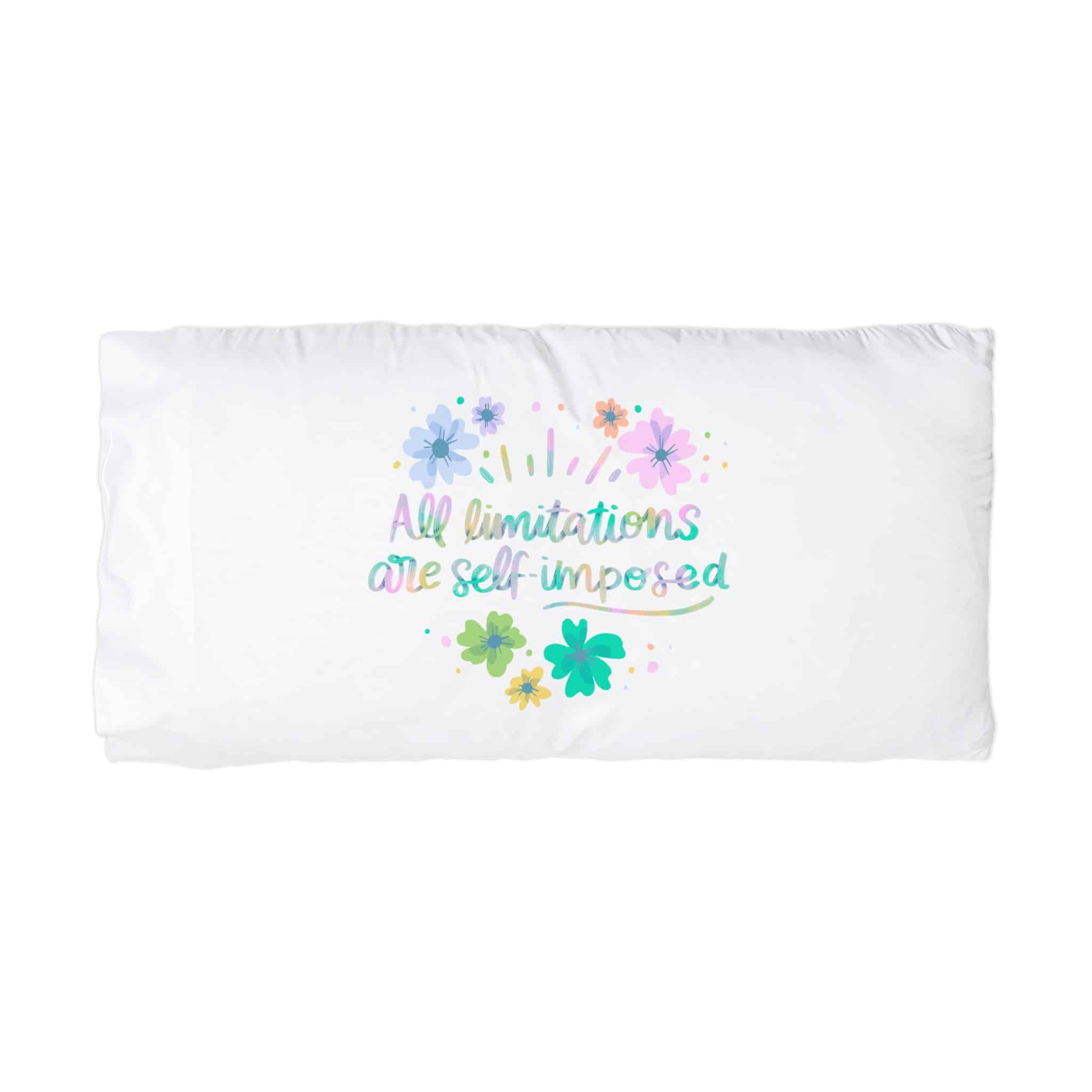 All Limitations Are Self Imposed Microfiber Pillowcase - Image 3